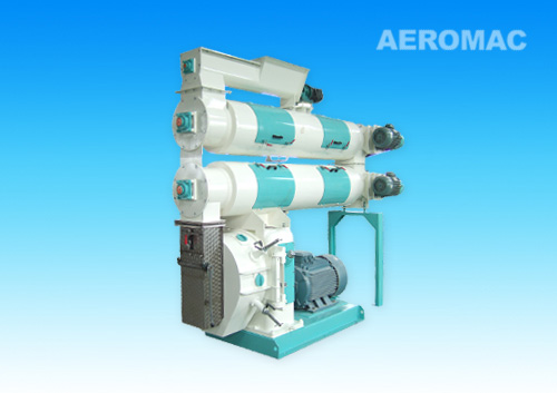 顆粒機的傳動方式以及喂料裝置